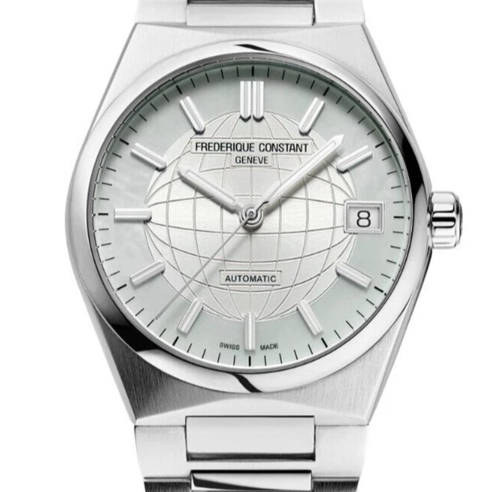 Frederique Constant Women's Classic Automatic Silver Watch 34 MM FC-303MPW2NH6B